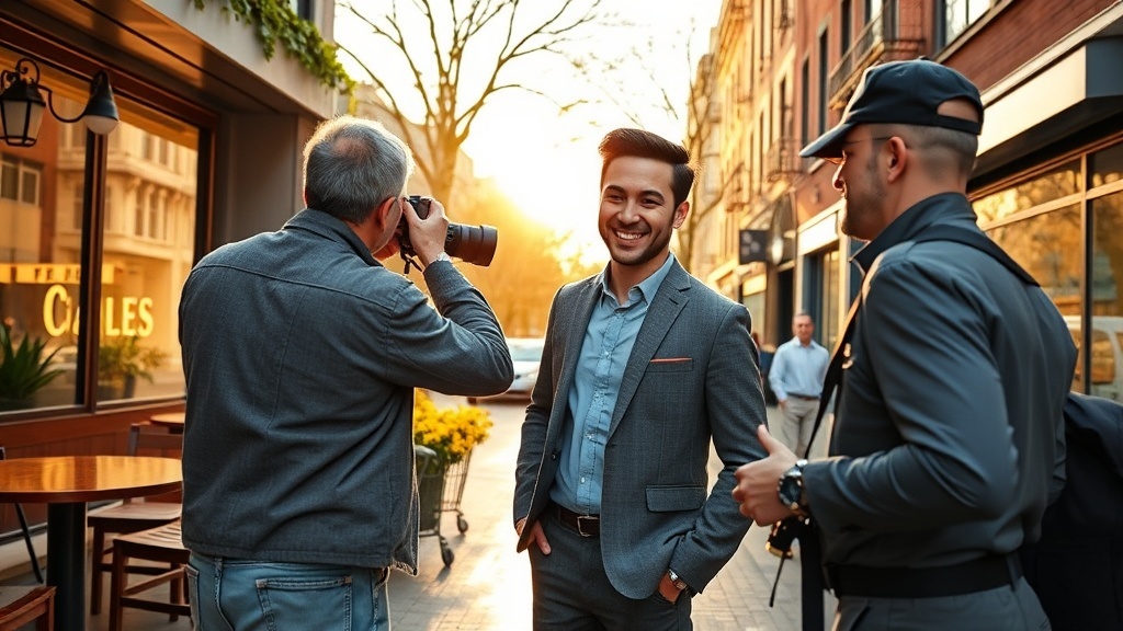 איך נראה תהליך צילום לאפליקציות דייטינג אצל אלכס